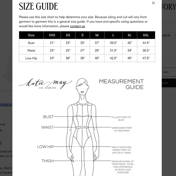 Katie May Kenny Dress in Ivory Floral - Picture 11 of 11